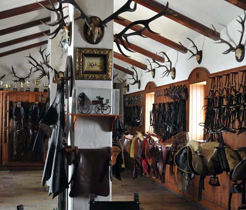part of the harness / tack room